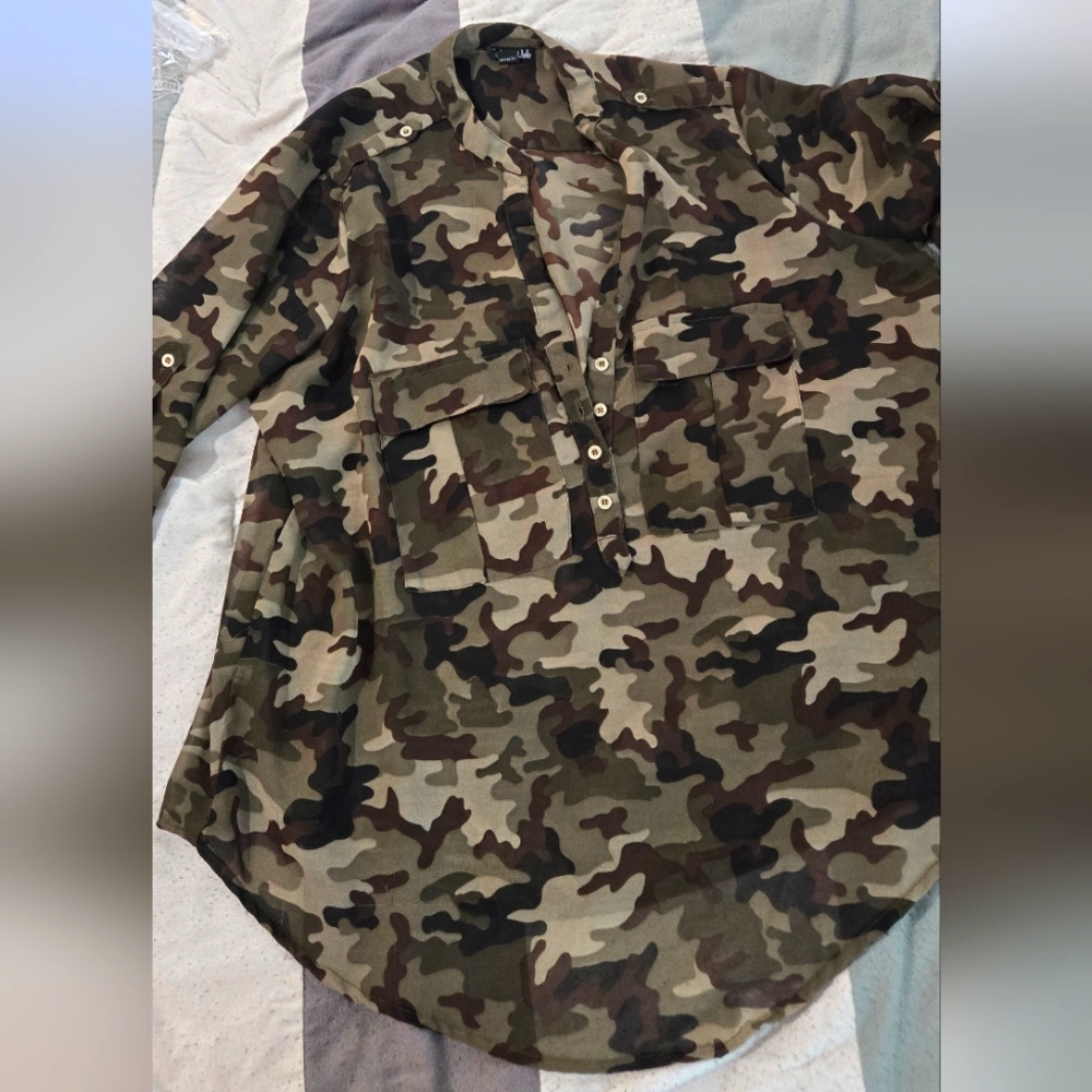 CAMO Blouse
